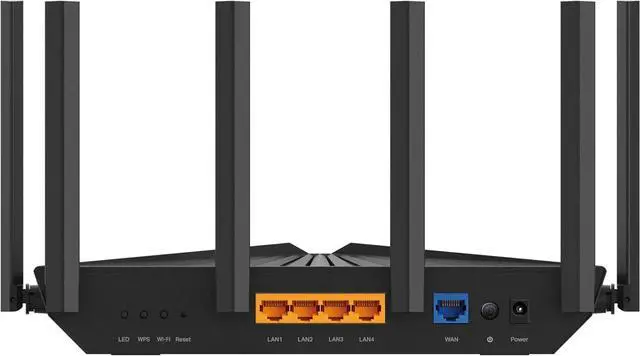 Alt view image 2 of 5 - TP-Link Tri-Band 6-Stream Wi-Fi 6E Router - 6 Ghz Band - Speed up to 5.4 Gbps - Archer AXE5400
