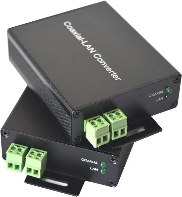 Alt view image 5 of 9 - Ethernet Extender Kit (Pair) Over Twisted Pair/Telephone Wire/Phone line up to 2Km(6500ft) for HD Network IP Camera, Webcam