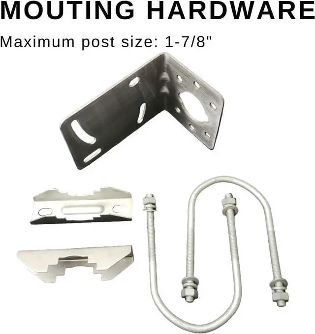 Alt view image 5 of 7 - Blaster 5G Hotspot and Home Internet High Power 2x2 MIMO Antenna | 5G & LTE | Dual Type N Female Connectors | 600MHz - 4000MHz Wide Band | 10dBi Max Gain | Directional Flat Panel Design