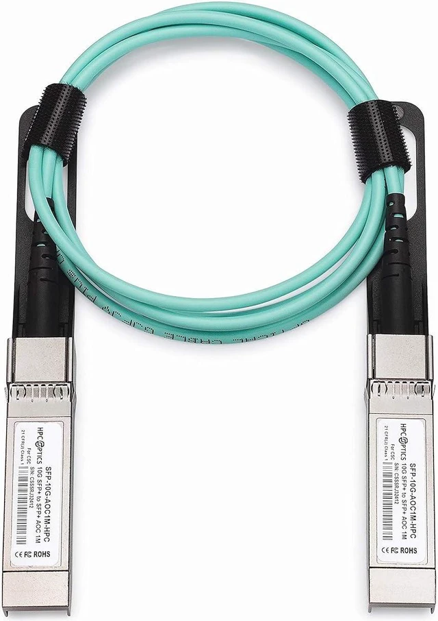 Main image of Compatible with Dell EMC AOC-SFP-10G-15M SFP+ to SFP+ Active Optical Cable