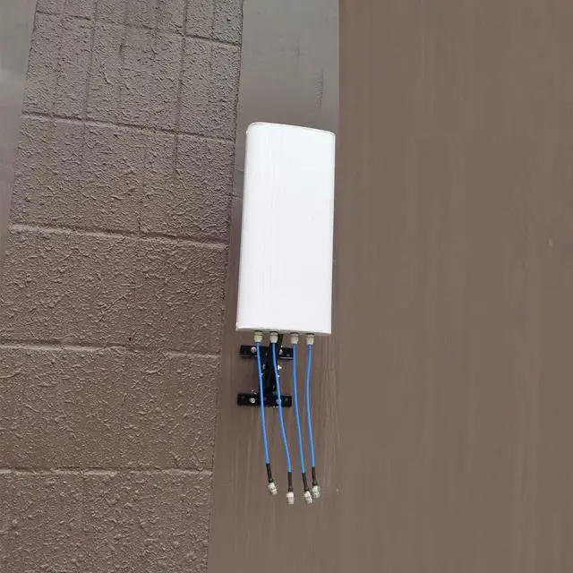 Alt view image 5 of 6 - 4x4 MIMO External Panel 5G 4G LTE Antennas/Directional Outdoor WiFi Antenna Long Range 698-4000 MHz for WiFi 5G 4G LTE Router &Hotspots(Full Kit)