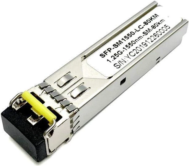Main image of COMMFRONT 1000BASE Single-Mode SFP 1550nm / 50 Miles / 80km Transceiver Module, 2X LC Connectors