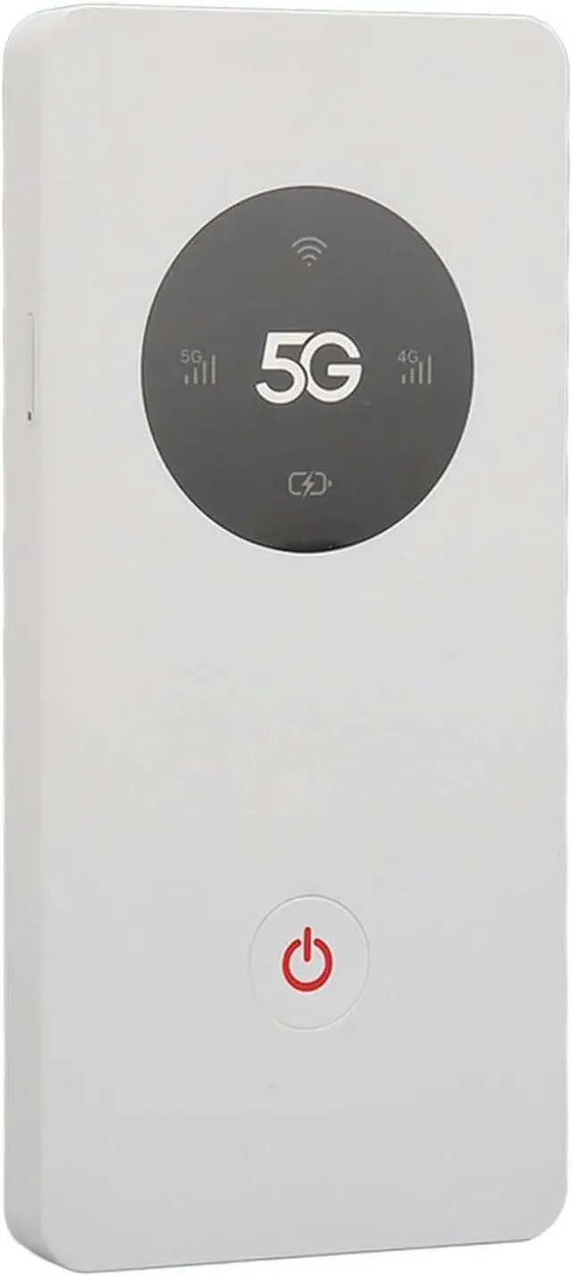 Main image of 5G Router Supports 16 Devices, Pocket Mobile Hotspot Nano SIM Slot 2.77Gbps DL 1.25Gbps UL 5G Mobile Hotspot with USB Cable Pin, 8000mAh Travel Hotspot Network