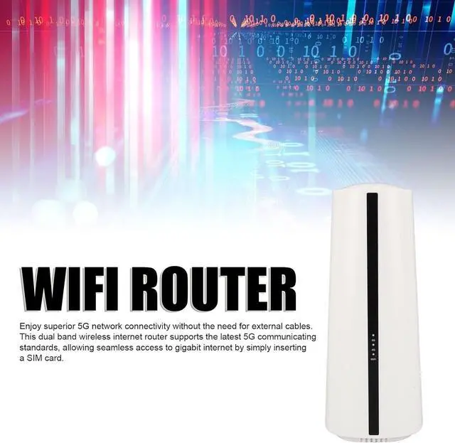 Alt view image 2 of 7 - WiFi6 Router, Full Band 4 Spatial Streams Cordless Internet Router, Gigabit Router, Whole Home WiFi6 Mesh System, Network Device for Home and Office (3)