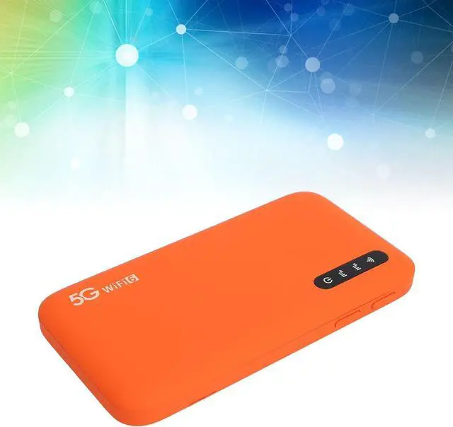 Alt view image 6 of 7 - 5G Mobile Hotspot, Mobile Hotspot Router with SIM Card Slot WiFi6 High Speed Support 16 Devices Portable Router Type C Charging for Home Travel Office