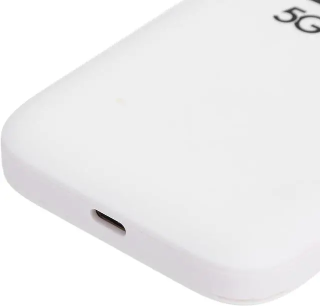 Alt view image 7 of 7 - KIMISS 5G WiFi 6 Mobile Hotspot with Nano SIM Slot - Connects Up to 16 Devices, 2.01in Touch Screen, Portable WiFi Router for Travel