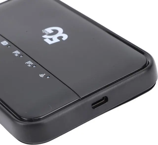 Alt view image 5 of 7 - 5G Mobile Hotspot for Travel, Pocket 5G Router with SIM Card Slot, IP54 Waterproof, 5G Modem, for Android 11, for Bluetooth 5.1, Portable 5G Network Device, 10000mAh Battery