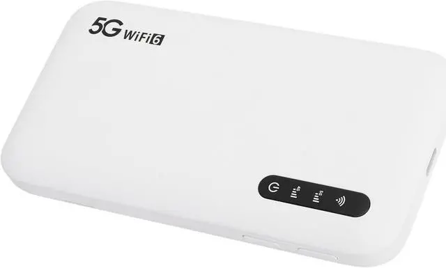 Main image of 5G Wi Fi Mobile Hotspot, 2.4GHz and 5.8GHz Portable Wi Fi Device for Travel, Supports SIM Card Slot & 16 Devices, IP67 Waterproof, Wi Fi 6 5G Router 6100mAh Rechargeable