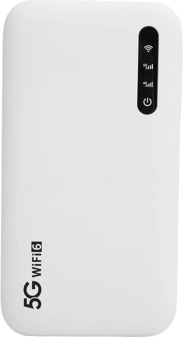Main image of Portable WiFi Hotspot, 5G WiFi 6 2.77Gbps Mobile Router with Nano SIM Card Slot, IP67 Water Proof for Travel Supports 16 Devices USB C Power