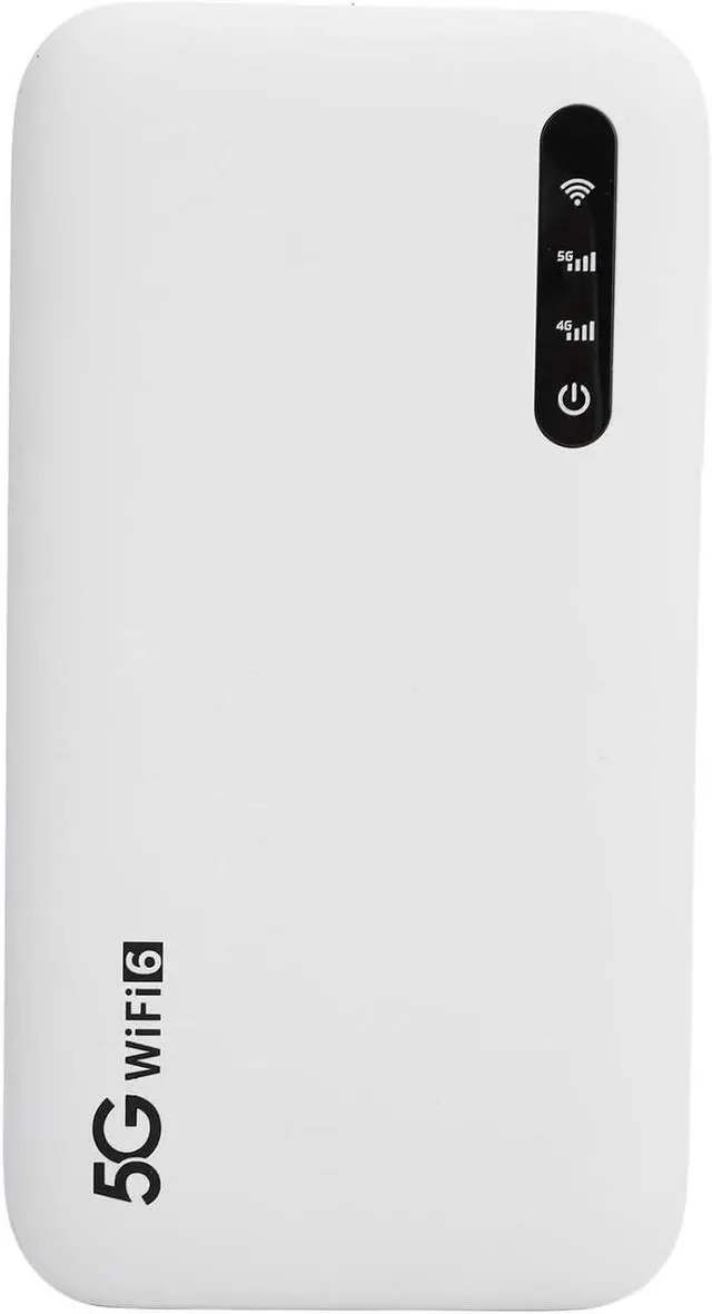Main image of 5G Wi Fi 6 Mobile Hotspot, 2.77Gbps High Speed Hotspot Router, 16 Devices Support, Portable 6100mAh Wi Fi Hotspot Router with SIM Card Slot for Phone Tablet