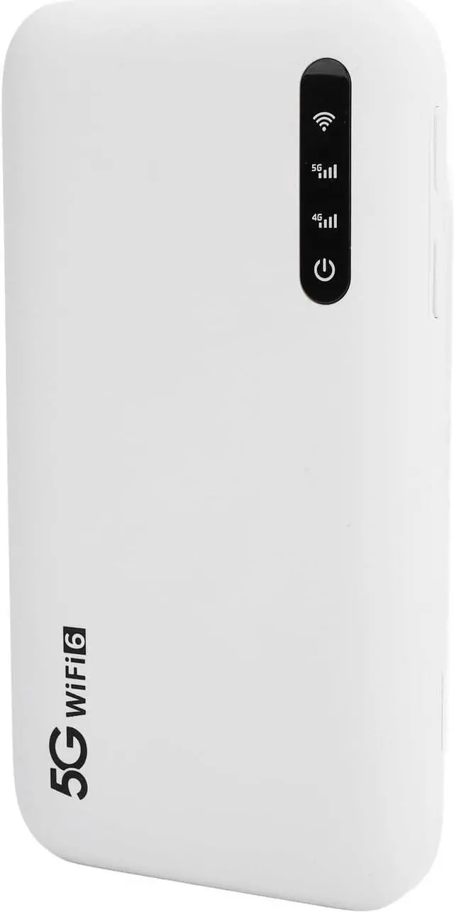 Alt view image 6 of 7 - 5G 6 Mobile Hotspot, Fast Speed Portable Router for Phone Tablet, Long Lasting Battery, Up to 16 Devices Simultaneously, 6 2.4GHz, 5.8GHz