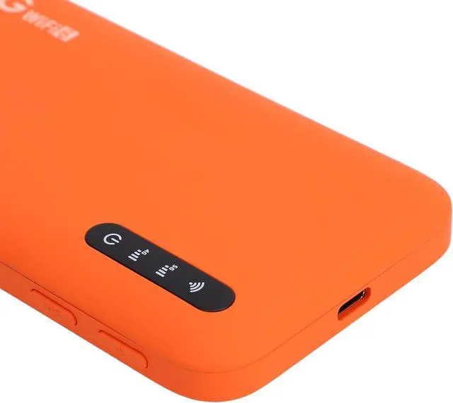 Alt view image 7 of 7 - 5G Mobile Hotspot, Mobile Hotspot Router with SIM Card Slot WiFi6 High Speed Support 16 Devices Portable Router Type C Charging for Home Travel Office