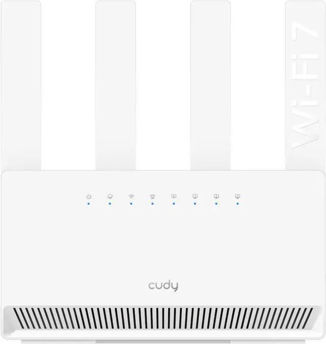 Main image of Cudy Dual Band BE3600 Wi-Fi 7 Router WR3600E 4 Gigabit Ports, 2.0 GHz Quad Core, 4 Antennas VPN Clients & Server, Cudy APP, Cloud Control