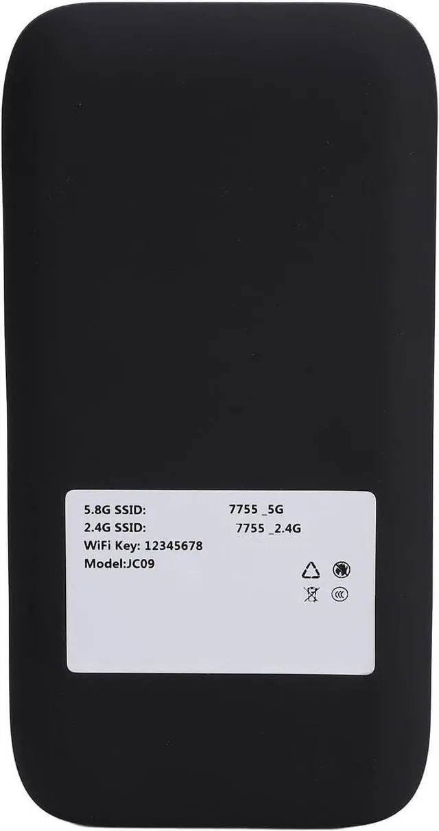 Alt view image 7 of 7 - 5G Travel Router, 5G WiFi6 Mobile Hotspot Router, 5G Cellular Network Nano SIM Card Slot, Portable Hotspot Device with 2.01 Inch Screen