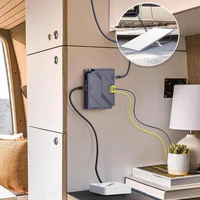 Alt view image 7 of 7 - Zunate AX1800 MU MIMO Gigabit Router Portable Travel Router for Gen2 Gen3 Dual Band 2.4G 5.8G Support for VPN Mash EP RT2656 (US Plug)