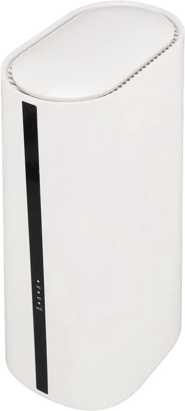 Alt view image 4 of 7 - Internet Router, Minimalist 5G Cellular Network Access Enhanced WiFi6 High Speed Transfer Effective Heat Dissipation Router for Office (US Plug)