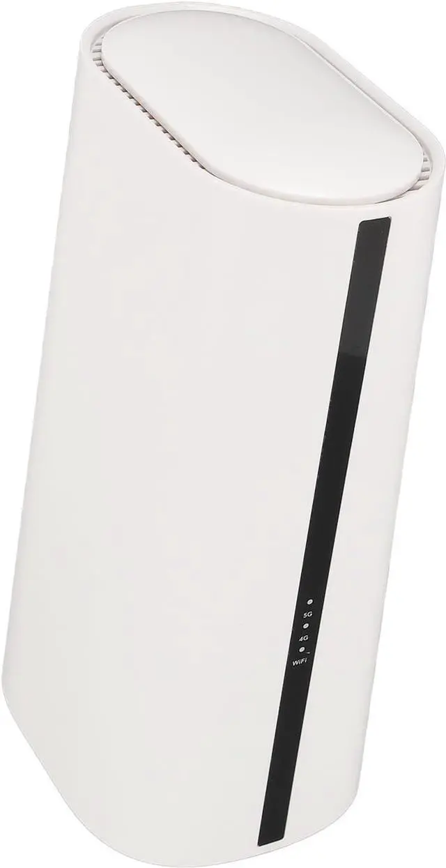 Alt view image 7 of 7 - Internet Router, Minimalist 5G Cellular Network Access Enhanced WiFi6 High Speed Transfer Effective Heat Dissipation Router for Office (US Plug)