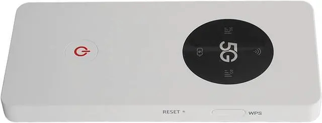 Alt view image 5 of 7 - 5G Router Supports 16 Devices, Pocket Mobile Hotspot Nano SIM Slot 2.77Gbps DL 1.25Gbps UL 5G Mobile Hotspot with USB Cable Pin, 8000mAh Travel Hotspot Network