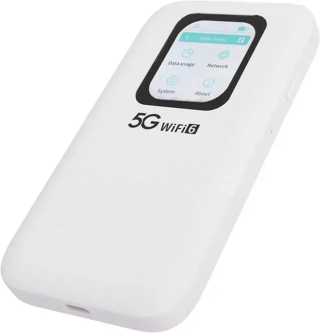 Alt view image 2 of 7 - Portable WiFi Hotspot Rugged Design 5G WiFi 6 Mobile Hotspot Long Lasting Battery 7100mAh for Outdoor