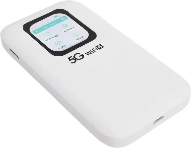 Alt view image 3 of 7 - Portable WiFi Hotspot Rugged Design 5G WiFi 6 Mobile Hotspot Long Lasting Battery 7100mAh for Outdoor