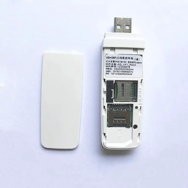 Alt view image 7 of 7 - 4G 5G LTE WiFi Hotspot Wireless Router USB Dongle 150Mbps Modem Sim Card/643