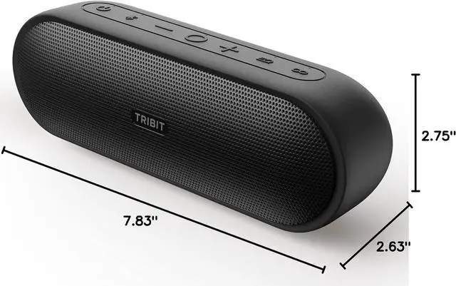 Alt view image 7 of 7 - Tribit Portable Bluetooth Speaker XSound Plus 2, Wireless Speaker 30W with XBass, IPX7 Waterproof, 24-Hour Playtime, Stereo Sound, Built-in Mic, Bluetooth 5.3 for Party, Car, Travel