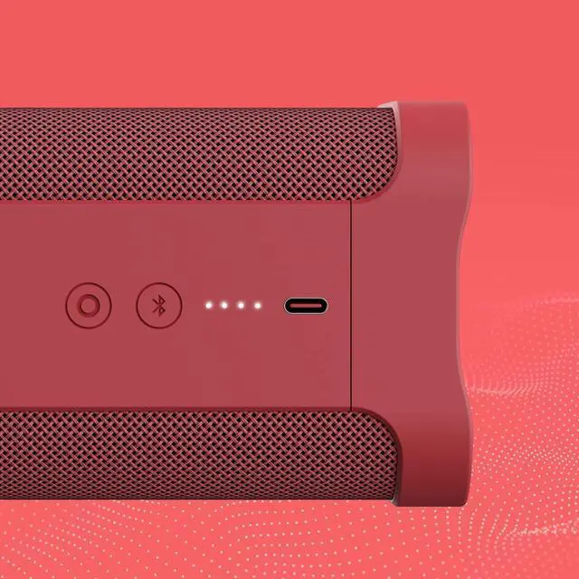 Alt view image 4 of 7 - Skullcandy Terrain XL Wireless Bluetooth Speaker - IPX7 Waterproof Portable Speaker, 18 Hour Battery, Nylon Wrist Wrap, True Wireless Stereo