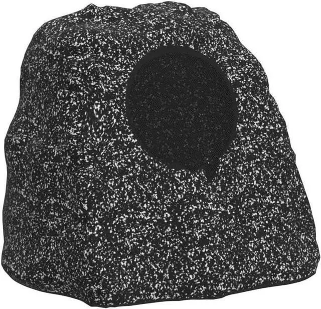 Alt view image 4 of 7 - Theater Solutions by Goldwood B41GG Wireless Rechargeable Bluetooth Outdoor Rock Speaker System - Granite Gray, Set of 2, 120 Watts