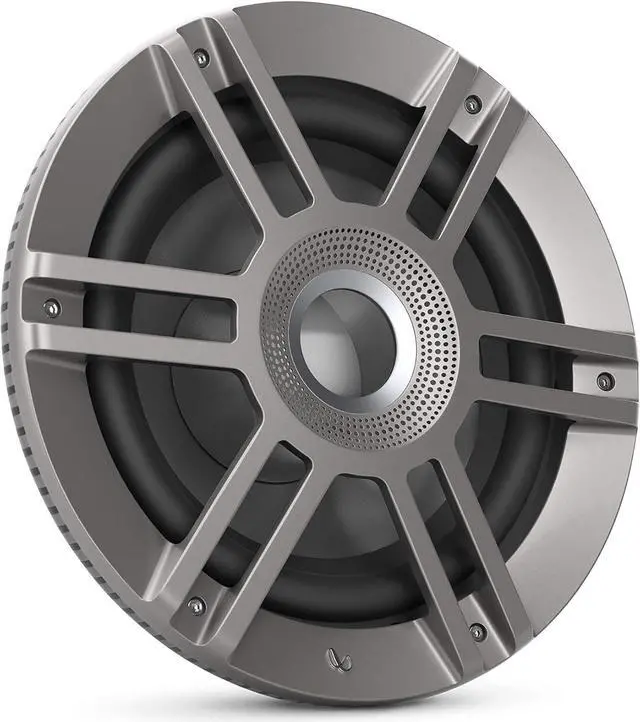 Alt view image 2 of 7 - Infinity KAPPA1050MAM - Kappa Marine KAPPA1050M Titanium 10" Premium RGB LED Subwoofer