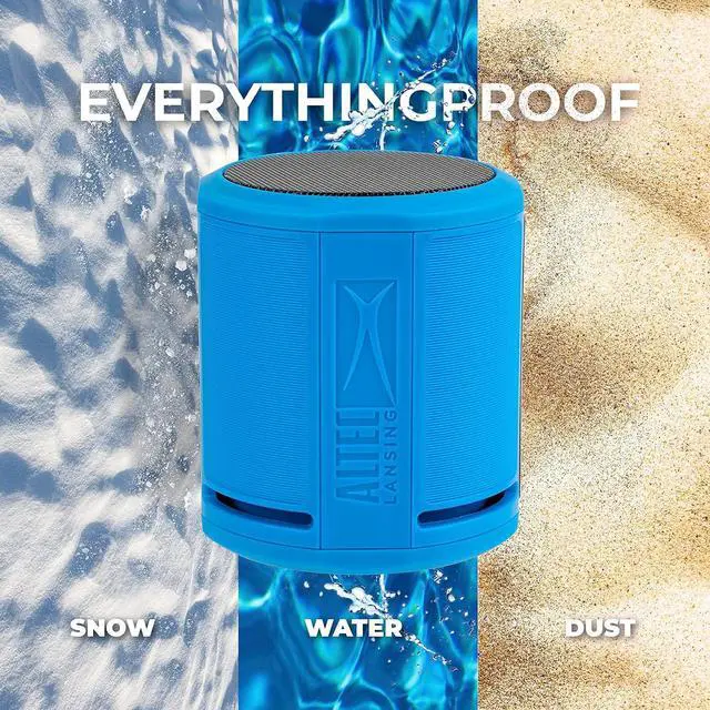 Alt view image 5 of 7 - Altec Lansing HydraOrbit EverythingProof Bluetooth Speaker 2-Pack, Blue