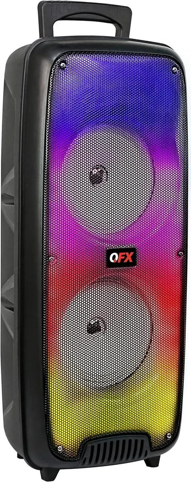 Alt view image 7 of 7 - QFX LMS-66 TWS Bluetooth Rechargeable Portable Liquid Motion Speaker with Dual 6.5" Speakers, EDR Communication, and Liquid Motion Party Lights