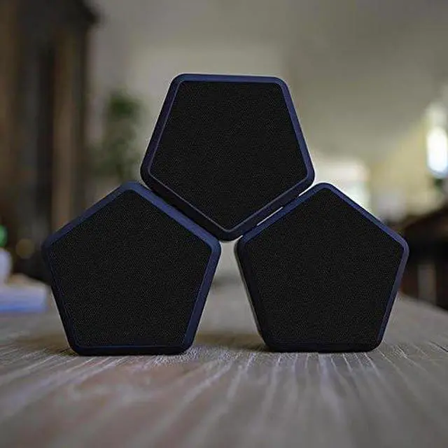 Alt view image 2 of 4 - Origaudio Hive Portable Surround Sound Bluetooth Speaker - Pair up to 100 Speakers Together for Surround Sound - 5-Watt Loud Speaker with Built-in Subwoofer - 32-Foot Wireless Range