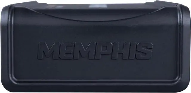 Alt view image 3 of 7 - Memphis Audio MXABMB2BT Two Handlebar Speakers w/Bluetooth BLK