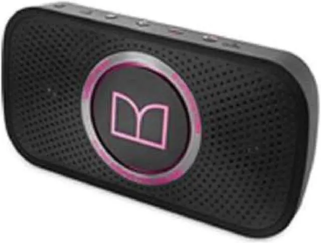 Main image of Monster SuperStar HD Bluetooth Speaker, Black/Neon Pink-Ultra compact, Water-resistant