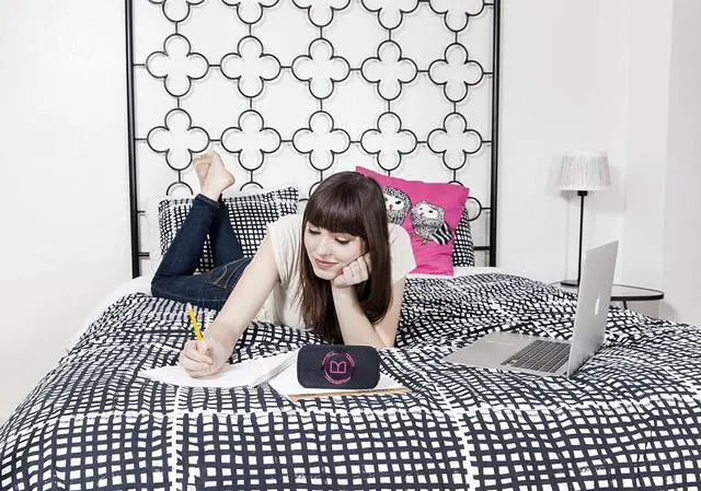 Alt view image 2 of 3 - Monster SuperStar HD Bluetooth Speaker, Black/Neon Pink-Ultra compact, Water-resistant