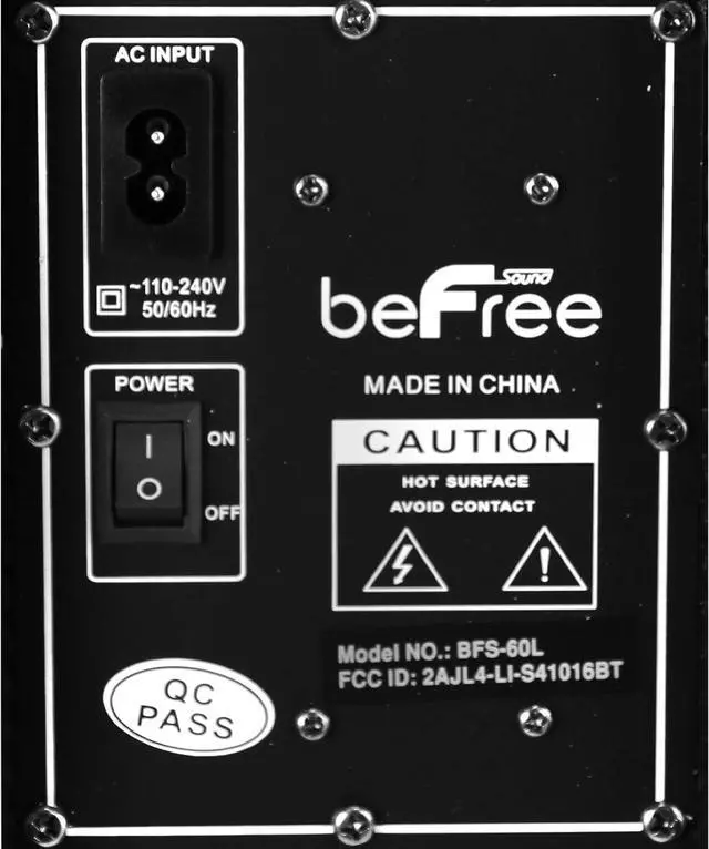 Alt view image 5 of 7 - beFree Sound Sleek 10 Inch Professional Portable Bluetooth PA Speaker with Remote Control, Microphone, FM Radio, SD and USB Inputs