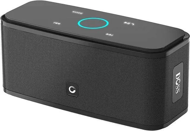 Main image of DOSS SoundBox XL 32W Bluetooth Speaker Bundle Soundbox Touch Portable Bluetooth Wireless Speaker - Black