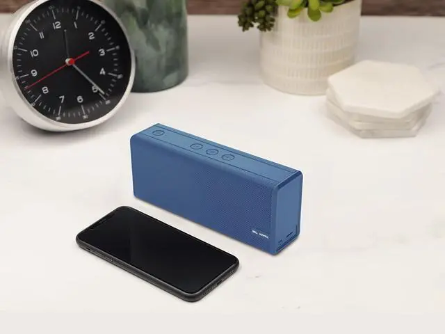 Alt view image 3 of 5 - Bell+Howell BH65TWS Bluetooth True Wireless Stereo Link Cinema Speaker (Blue)