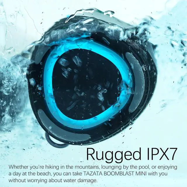 Alt view image 3 of 7 - Portable Loud Bluetooth Speaker, 60W Large Subwoofer Wireless Bluetooth 5.3 with Powerbank USB Charge Out,Waterproof IPX7,Rugged Outdoor Boombox for Party,Beach,Golf Life,Pool, Shower,Bike Use