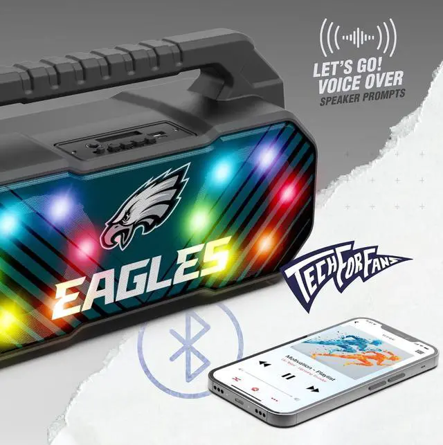 Alt view image 4 of 7 - SOAR NCAA Wireless Boombox Speaker