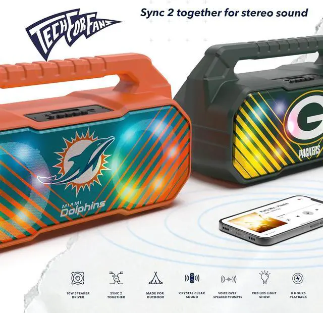 Alt view image 5 of 7 - SOAR NCAA Wireless Boombox Speaker