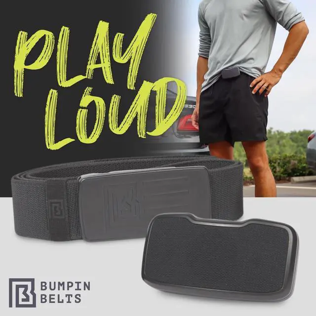 Alt view image 7 of 7 - Portable Bluetooth Speaker with Magnetic Clip | Waterproof Bluetooth Speaker with 4GB Storage, 6+ Hour Battery, 100-Yard Range | Compact Small Wireless Speaker for Travel & Bike- Gray