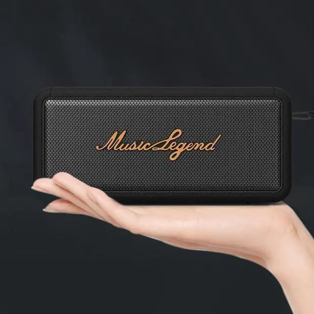 Alt view image 4 of 7 - Portable Bluetooth Speaker, IPX6 Waterproof, TWS, 30W Speakers, Bluetooth 5.3, with MIC Support for Call Function, TF/USB/AUX Playback, Type-C Charging,for Home/Party/Outdoor/Beach (Black)