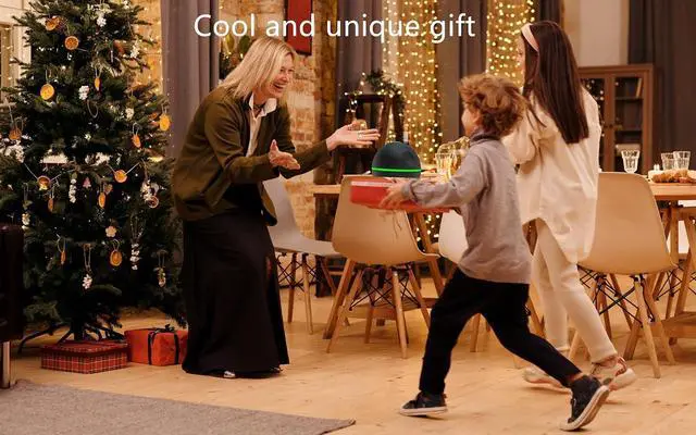 Alt view image 6 of 6 - Arc Star Floating Speaker, Levitating Bluetooth Speaker, Bluetooth and NFC, 360° Sound, Wireless Speakers for Home Office Decor, Cool Tech Gadgets, Creative for Kids Men Women