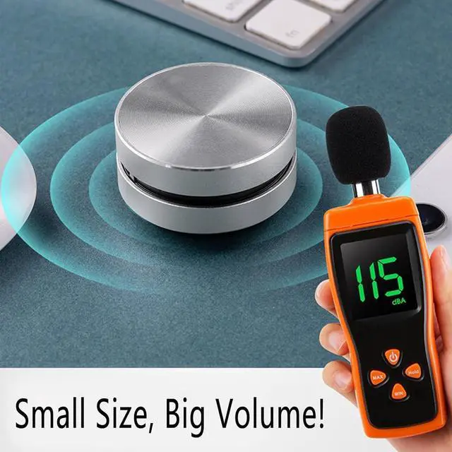 Alt view image 3 of 6 - Conduct Tune Speaker, Conduct Tune Shower Speaker, Conduct Tune Speaker Waterproof, Waterproof Conduct Tune Speaker, Conduct Tube Speaker Shower, Conduct Tube Waterproof Speaker (Silver)