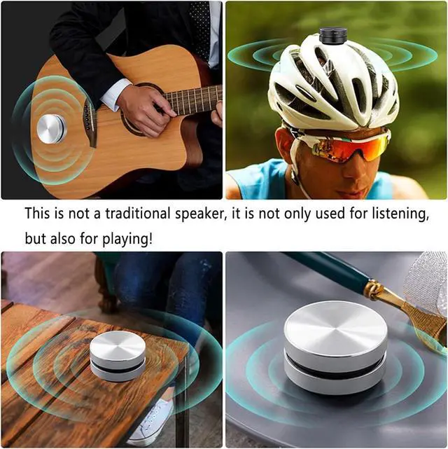 Alt view image 6 of 6 - Conduct Tune Speaker, Conduct Tune Shower Speaker, Conduct Tune Speaker Waterproof, Waterproof Conduct Tune Speaker, Conduct Tube Speaker Shower, Conduct Tube Waterproof Speaker (Silver)