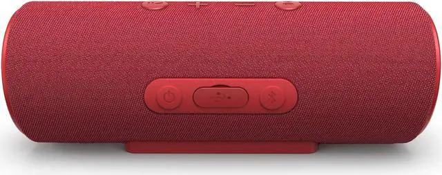 Alt view image 3 of 7 - Cleer Scene Portable Bluetooth Speaker,IPX7 Waterproof,Powerful Sound and Deep Bass,Built-in Echo and Noise Canceling Microphone,12 Hours Battery,for Office,Home,Outdoors and Travel-Red
