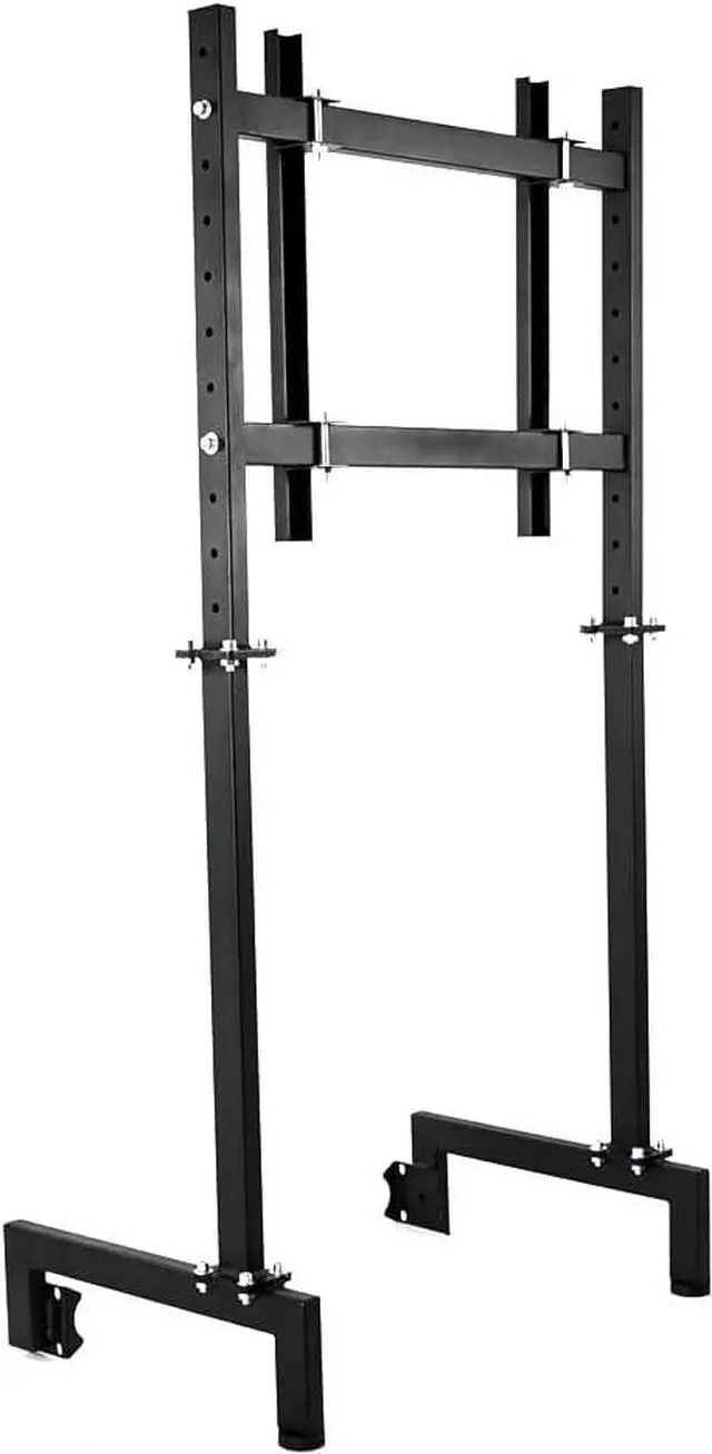 Alt view image 2 of 6 - Minneer Monitor Stand Accessories of 50mm Round Tube Racing Simulator Cockpit Fit for Dardoo/Anman/Marada Racing Stand,Height Adjustable Display TV Mount,Suitable for Gaming Wheel Stand