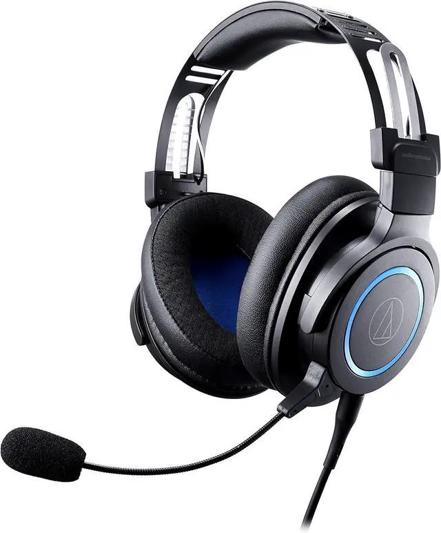 Main image of Audio-Technica ATH-G1 Premium Gaming Headset for PS5&Xbox Series X, Laptops, and PCs, with 3.5 mm Wired Connection, Detachable Mic, Black