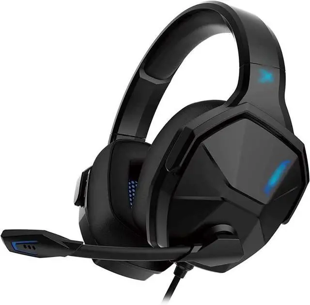 Main image of USB Gaming Headphones Over-Ear Game Headset Surround Sound Wired Mic for Computer PC Gamer